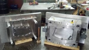 Caterpillar transmission cover Compression Molds