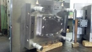 Caterpillar transmission coverCompression Molds