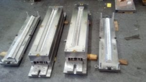 Boeing wing components Compression Molds