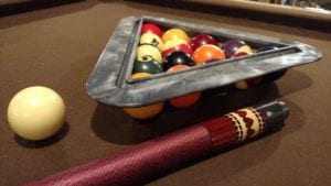 Molded Parts Billiards Rack