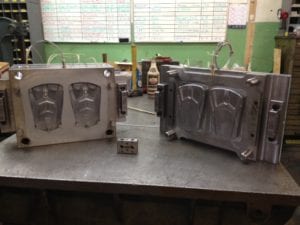 Carbon fibre Snowboard Base Compression Molds